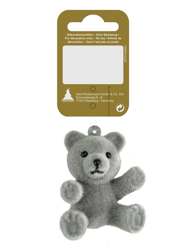 Rodermund Christbaumschmuck Weihnachtsanhänger Bär Kunststoff 7 cm grau 1 Rodermund Christbaumschmuck Weihnachtsanhänger Bär Kunststoff 7 cm grau 1 von Rodermund