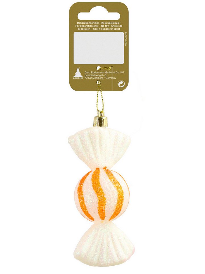 Rodermund Christbaumschmuck Weihnachtsanhänger Bonbon aus Kunststoff 10 cm Rodermund Christbaumschmuck Weihnachtsanhänger Bonbon aus Kunststoff 10 cm von Rodermund