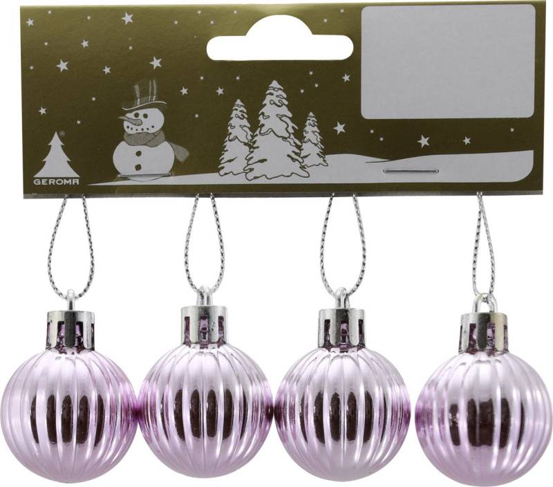 Rodermund Christbaumschmuck Weihnachtskugeln aus Kunststoff Ø 3 cm rosa Rodermund Christbaumschmuck Weihnachtskugeln aus Kunststoff Ø 3 cm rosa von Rodermund