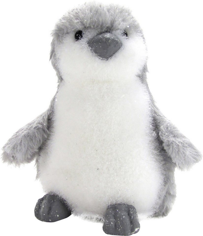 Rodermund Dekofigur Dekofigur Pinguin beflockt Kunststoff 16 cm von Rodermund
