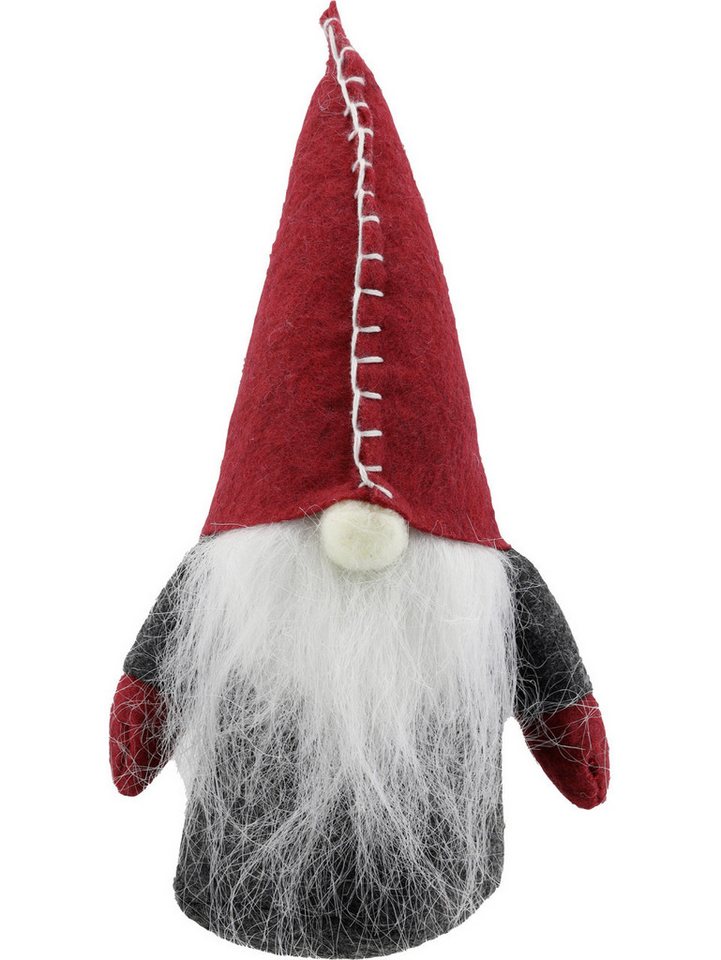 Rodermund Dekofigur Dekofigur Wichtel aus Filz 22 cm grau rot 1 Stück Rodermund Dekofigur Dekofigur Wichtel aus Filz 22 cm grau rot 1 Stück von Rodermund