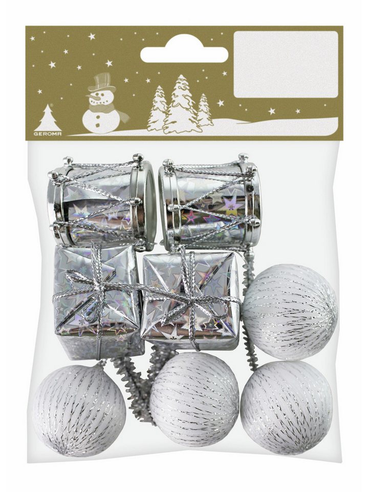 Rodermund Weihnachtsfigur Bastelset Weihnachten weiß silber 8 Stück Rodermund Weihnachtsfigur Bastelset Weihnachten weiß silber 8 Stück von Rodermund