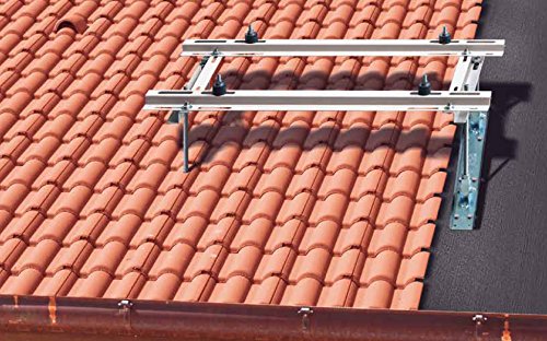 Dachkonsole für Klimaanlagen Inverter Universal Halter Schrägdächer 10° bis 40° von Rodigas
