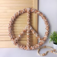 Peace Zeichen Weidenkranz Als Wanddeko Peace Zeichen Weidenkranz Als Wanddeko von RodinneKoloUA