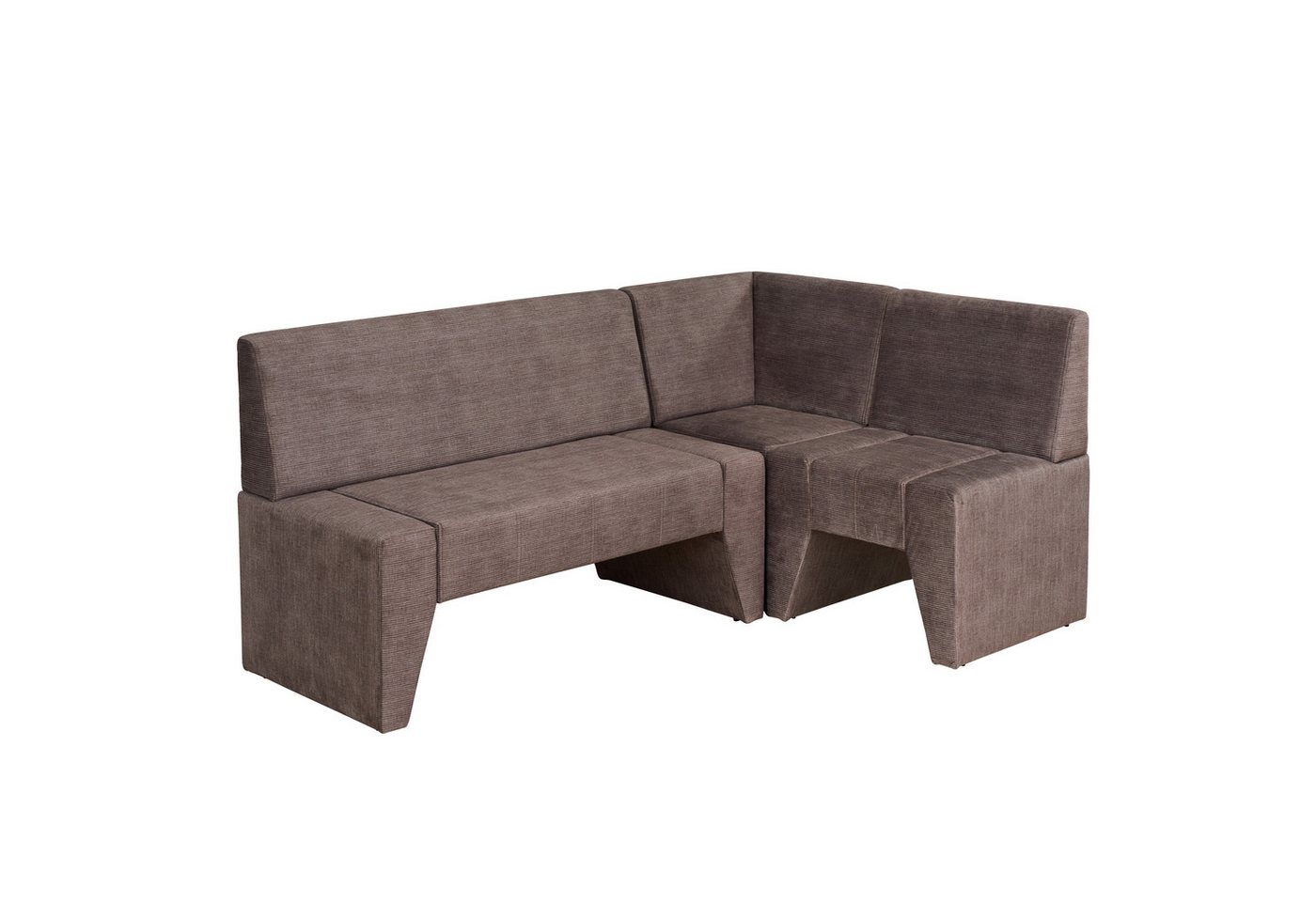 Rodnik Eckbank Trend, modular (3 einzelne Teile), gepolstert, Cordoptik von Rodnik