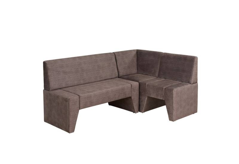 Rodnik Eckbank Trend, modular (3 einzelne Teile), gepolstert, Cordoptik von Rodnik