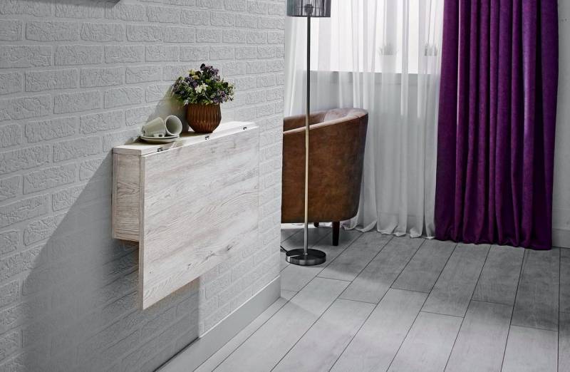 Rodnik Klapptisch Tina, Wandtisch, Computertisch, Bürotisch klappbar von Rodnik