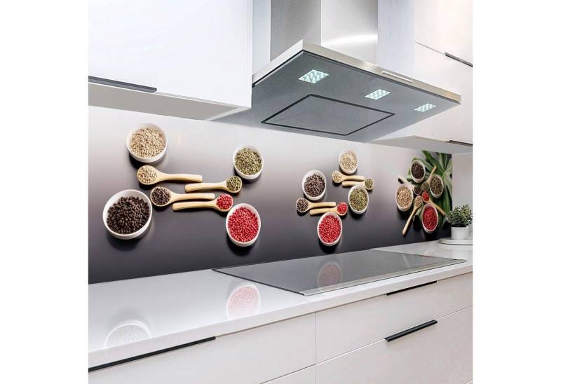 Rodnik Küchenrückwand Pfeffer-Vielfalt, ABS-Kunststoff Platte Monolith in DELUXE Qualität mit Direktdruck Rodnik Küchenrückwand Pfeffer-Vielfalt, ABS-Kunststoff Platte Monolith in DELUXE Qualität mit Direktdruck von Rodnik