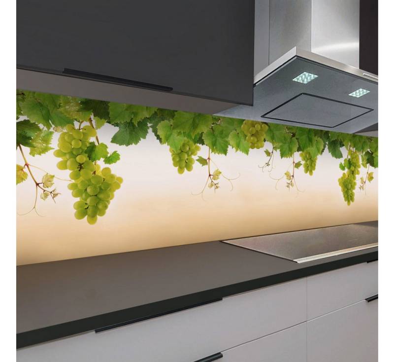 Rodnik Küchenrückwand Trauben, ABS-Kunststoff Platte Monolith in DELUXE Qualität mit Direktdruck von Rodnik