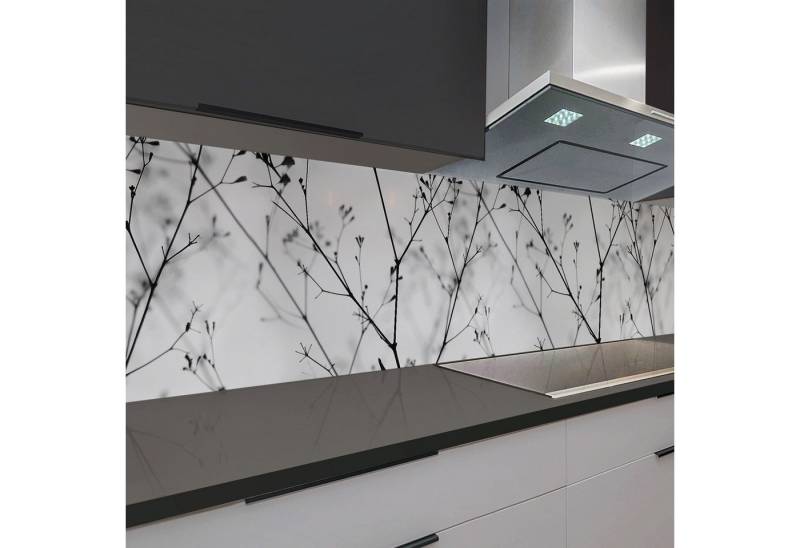 Rodnik Küchenrückwand Zweige, ABS-Kunststoff Platte Monolith in DELUXE Qualität mit Direktdruck von Rodnik