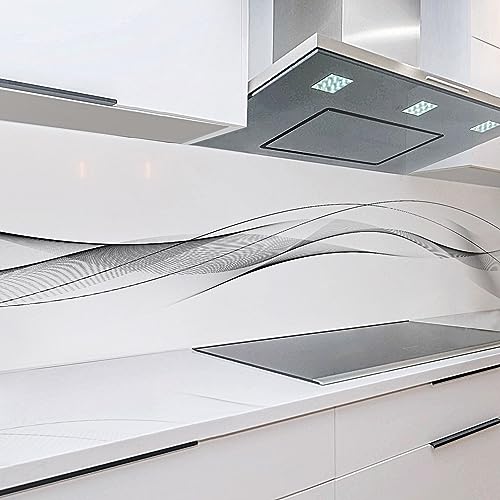 Rodnik Küchenrückwand robuste ABS-Kunststoff Platte Monolith in Deluxe Qualität, Direktdruck. MOTIVAUSWAHL (Eleganz, 60x200 cm) von Rodnik