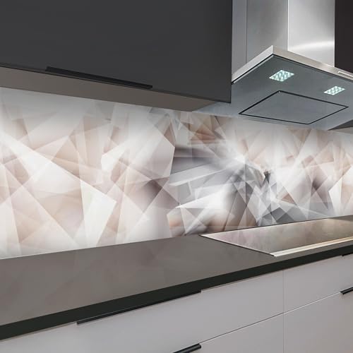 Rodnik Küchenrückwand robuste ABS-Kunststoff Platte Monolith in Deluxe Qualität, Direktdruck. MOTIVAUSWAHL (Bergkristalle) von Rodnik