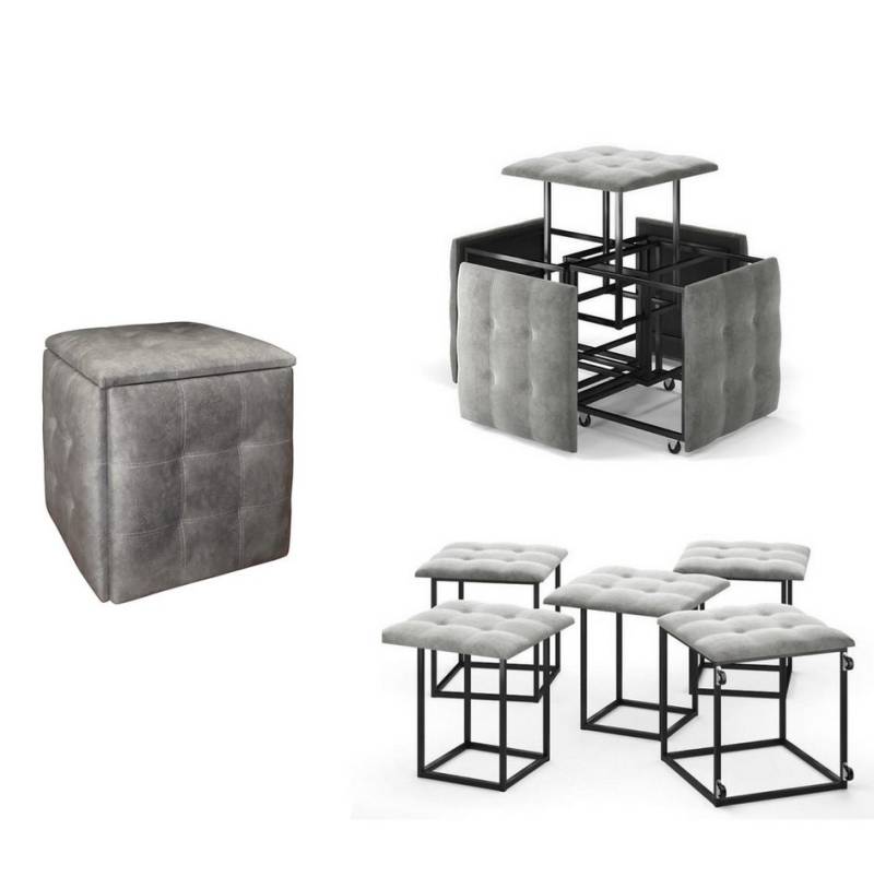 Rodnik Sitzhocker Transformer 5-in-1 (Set (5 Hocker in einem), 5 St) von Rodnik