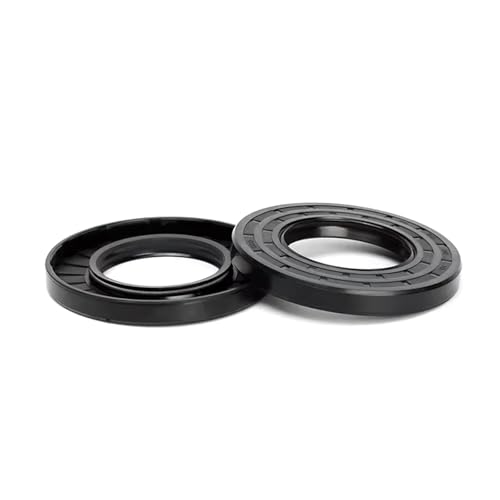 5 Stück NBR-Gummi-Öldichtung, Innendurchmesser 27 mm, Außendurchmesser 52 mm, TC-Wellenlippendichtung mit Feder,TC-27x52x8mm von Rodsah