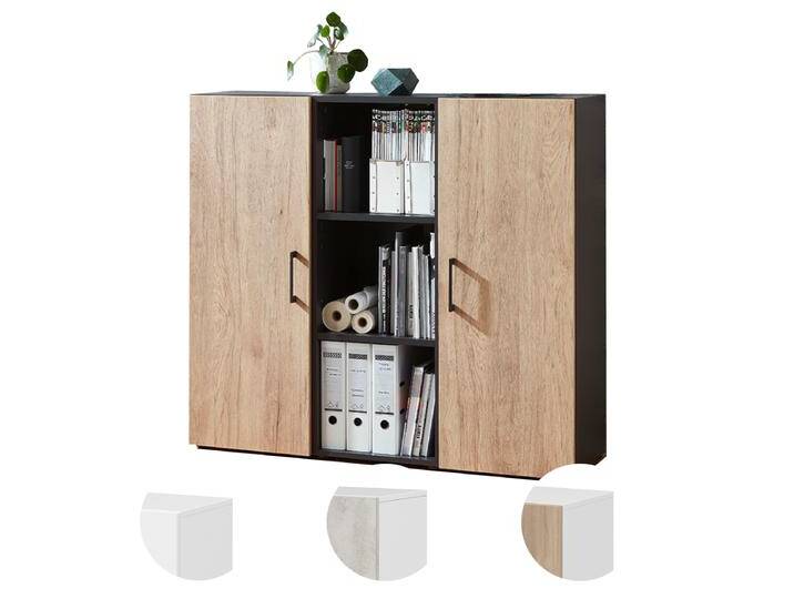 Röhr-Bush home.office praktisches Sideboard mit 2 Türen und 3 Fächer versch. Farbe wählbar Röhr-Bush home.office praktisches Sideboard mit 2 Türen und 3 Fächer versch. Farbe wählbar von Röhr-Bush