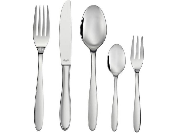 Besteck-Set RÖSLE CULTURE , silber (silberfarben), 60 tlg., Edelstahl 18/10, Essbesteck-Sets, hochglänzend, spülmaschinengeeignet von Rösle
