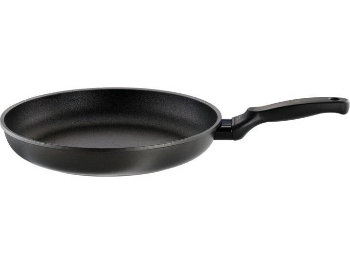 Bratpfanne RÖSLE CADINI , schwarz, B:33cm H:9,5cm L:52cm Ø:32cm, Pfannen, Antihaftversiegelung, recyceltes Aluminium, spülmaschinengeeignet von Rösle