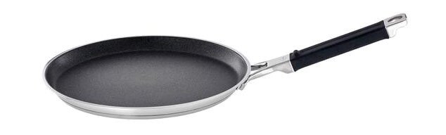 Crêpespfanne 28 cm Silence Pro silber von Rösle