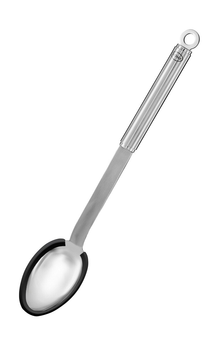Giesslöffel Rundgriff mit Silikonrand 34cm von Rösle