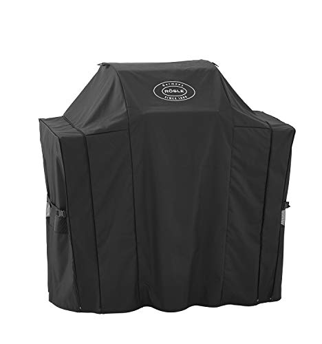 RÖSLE Abdeckhaube BBQ-Station VIDERO G2/G2-S, Hochwertige Schützhülle aus 100% Polyester mit PU-Beschichtung, praktischer Reißverschluss, wetterfeste Abdeckung von RÖSLE