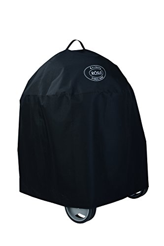 RÖSLE Holzkohle-Kugelgrill Abdeckhaube No.1 F50/F50 AIR, Hochwertige Schutzhülle aus 100% Polyester, mit praktischem Klettverschluss zum Fixieren, wasserdicht von RÖSLE