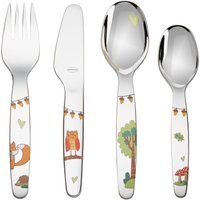 RÖSLE Kinderbesteck "Waldfreunde", (Set, 4 tlg.) von Rösle