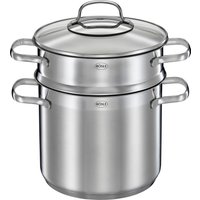 RÖSLE Spaghettitopf "ELEGANCE", Edelstahl 18/10, (1 tlg.), mit Pastaeinsatz und Innenskalierung, 5 Liter, Induktion von Rösle