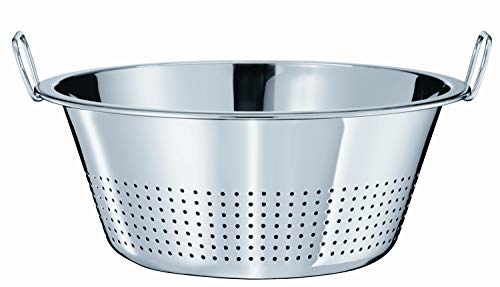RÖSLE Gemüseseiher, mit 2 Haltegriffen, Edelstahl 18/10, Spülmaschinenfest, Durchmesser 40 cm, Silberfarben, Silber RÖSLE Gemüseseiher, mit 2 Haltegriffen, Edelstahl 18/10, Spülmaschinenfest, Durchmesser 40 cm, Silberfarben, Silber von RÖSLE
