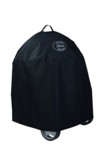 RÖSLE Holzkohle-Kugelgrill Abdeckhaube No.1 F60/F60 AIR/G60, Hochwertige Schutzhülle aus 100% Polyester, mit praktischem Klettverschluss zum Fixieren, wasserdicht, 60cm, Schwarz RÖSLE Holzkohle-Kugelgrill Abdeckhaube No.1 F60/F60 AIR/G60, Hochwertige Schutzhülle aus 100% Polyester, mit praktischem Klettverschluss zum Fixieren, wasserdicht, 60cm, Schwarz von RÖSLE