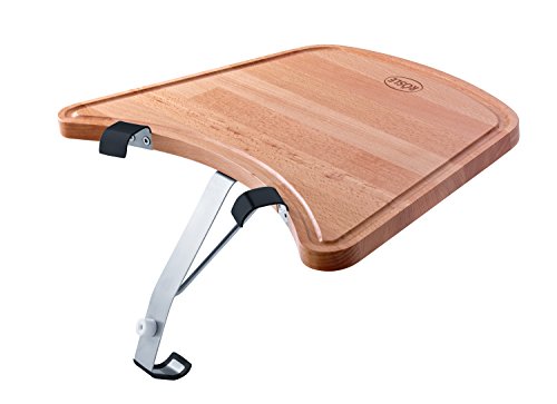 RÖSLE Ablagetisch Kugelgrill, Hochwertiger Buchenholztisch mit Saftrille zum Anhängen an den RÖSLE Kohlegrill No.1 F50 AIR/F60 AIR/G60, Braun RÖSLE Ablagetisch Kugelgrill, Hochwertiger Buchenholztisch mit Saftrille zum Anhängen an den RÖSLE Kohlegrill No.1 F50 AIR/F60 AIR/G60, Braun von RÖSLE