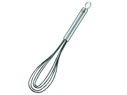 RÖSLE Tellerbesen Silikon, hochwertiger Rührbesen für geringe Mengen in flachen Gefäßen, Edelstahl-Silikon-Verbindung, spülmaschinengeeignet, 27 cm RÖSLE Tellerbesen Silikon, hochwertiger Rührbesen für geringe Mengen in flachen Gefäßen, Edelstahl-Silikon-Verbindung, spülmaschinengeeignet, 27 cm von Rösle
