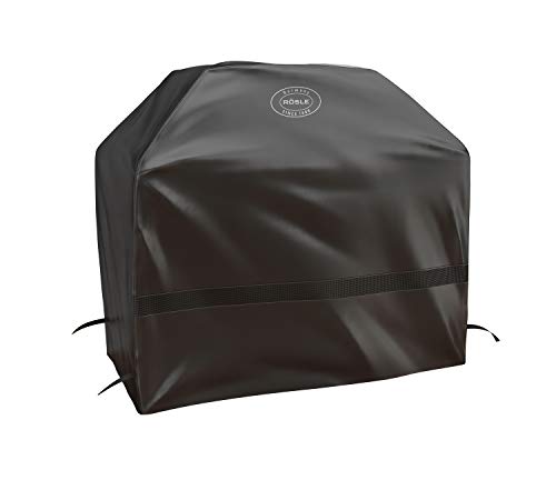 RÖSLE Abdeckhaube BBQ-Station MAGNUM G3/PRO G3, Hochwertige Schützhülle aus 100% Polyester, mit praktischem Klettverschluss zum Fixieren, wasserdicht von RÖSLE