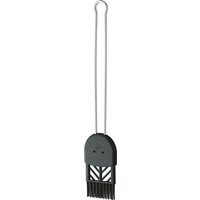 Rösle Backpinsel 4,5 cm - Silikonborsten - Griff Edelstahl von Rösle