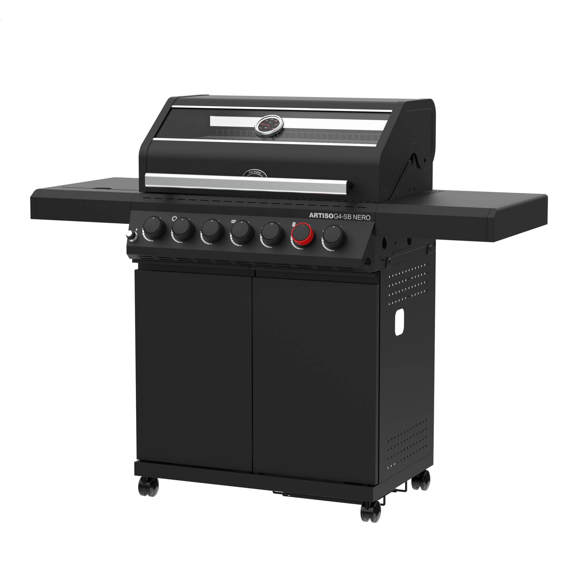 Rösle Gasgrill 'Artiso Nero G4 SIB' schwarz 139 x 114,5 x 53 cm Rösle Gasgrill 'Artiso Nero G4 SIB' schwarz 139 x 114,5 x 53 cm von Rösle