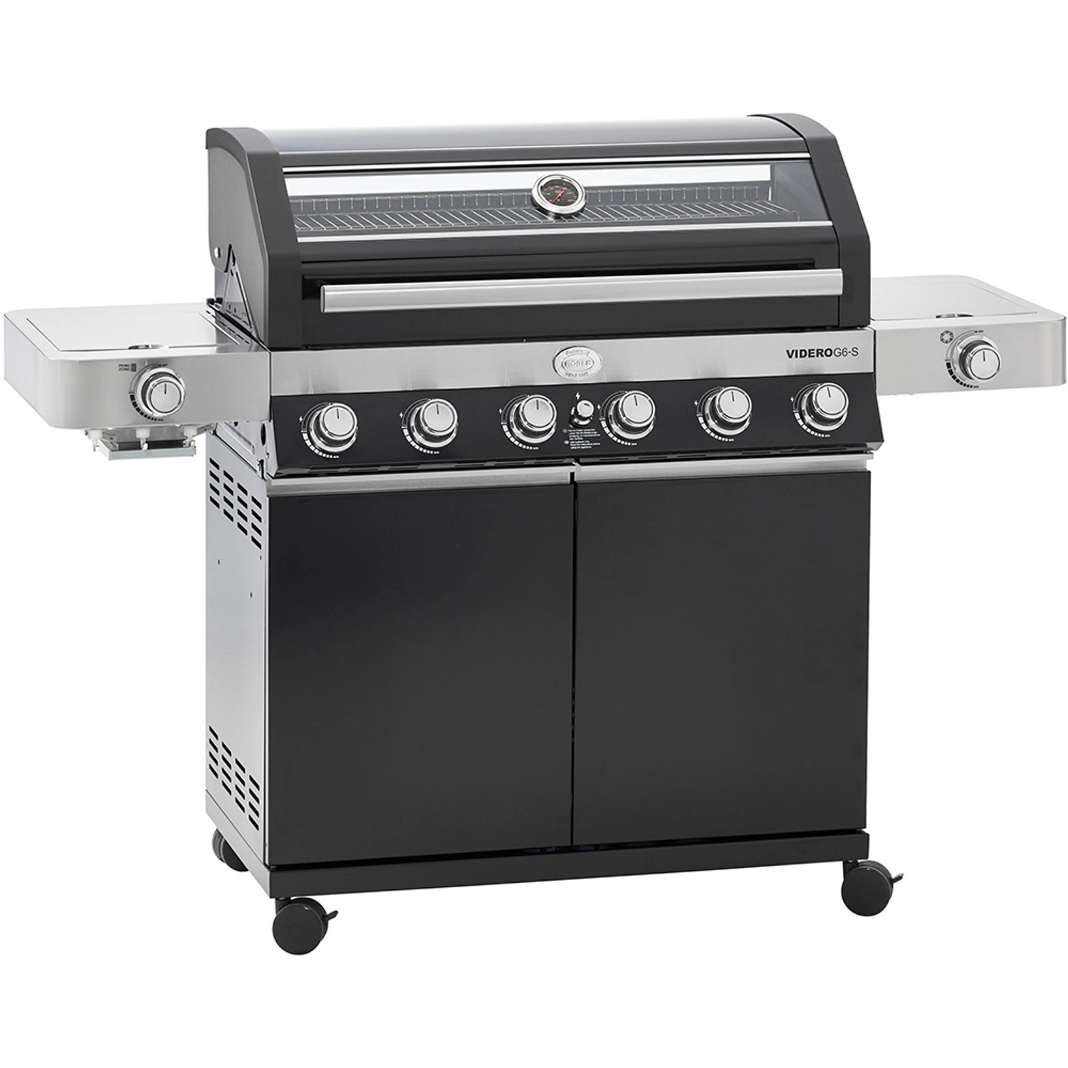 Rösle Gasgrill BBQ-Station Videro G6-S Vario+ 50mbar Schwarz von Rösle