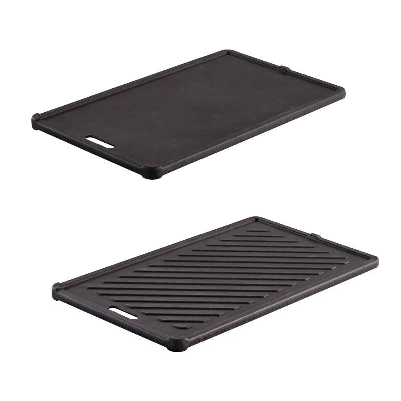 Rösle Grillplatte 'Videro G2-P/E2-P' schwarz 19,5 x 32,5 cm von Rösle