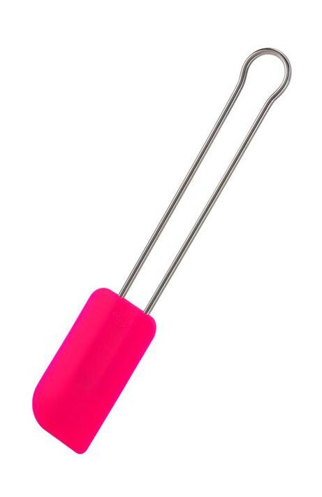 Teigschaber breit 26 cm Pink Charity Edition pink von Rösle