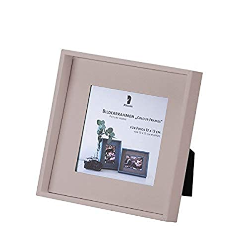 Rössler Papier 1300452495 - S.O.H.O. Bilderrahmen, Colour Frames, Format 13 x 13 cm, Taupe, 1 Stück Rössler Papier 1300452495 - S.O.H.O. Bilderrahmen, Colour Frames, Format 13 x 13 cm, Taupe, 1 Stück von Rössler Papier