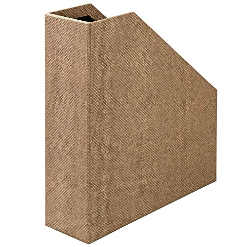 Rössler 1318452600 - S.O.H.O. Stehsammler für DIN A4, 8 x 26 x 31,5 cm, Special Line, Hazelnut, 1 Stück von Rössler Papier