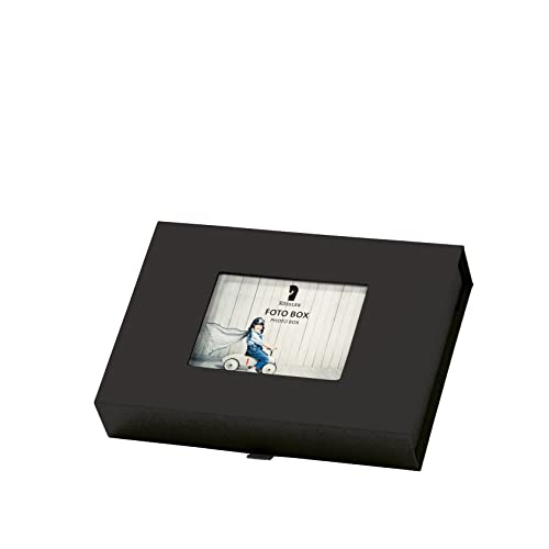 Rössler Papier 14573200701 - Fotobox mit Passepartout, für 13 x 18 cm Bilder, Schwarz, 203 x 45 x 147 mm, 1 Stück Rössler Papier 14573200701 - Fotobox mit Passepartout, für 13 x 18 cm Bilder, Schwarz, 203 x 45 x 147 mm, 1 Stück von Rössler Papier