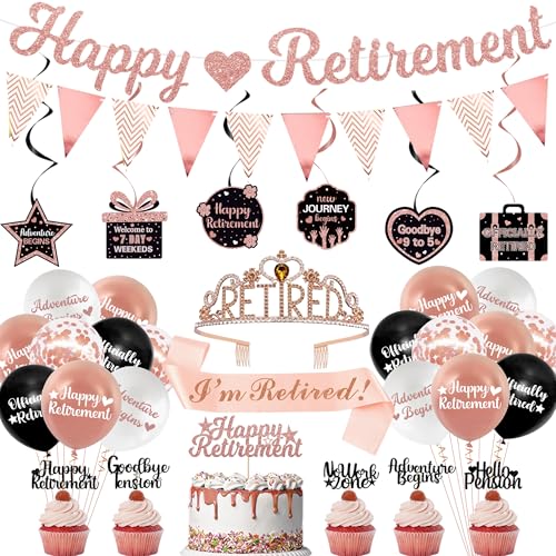 Roetyce Pinkes Banner zum Ruhestand von Roetyce