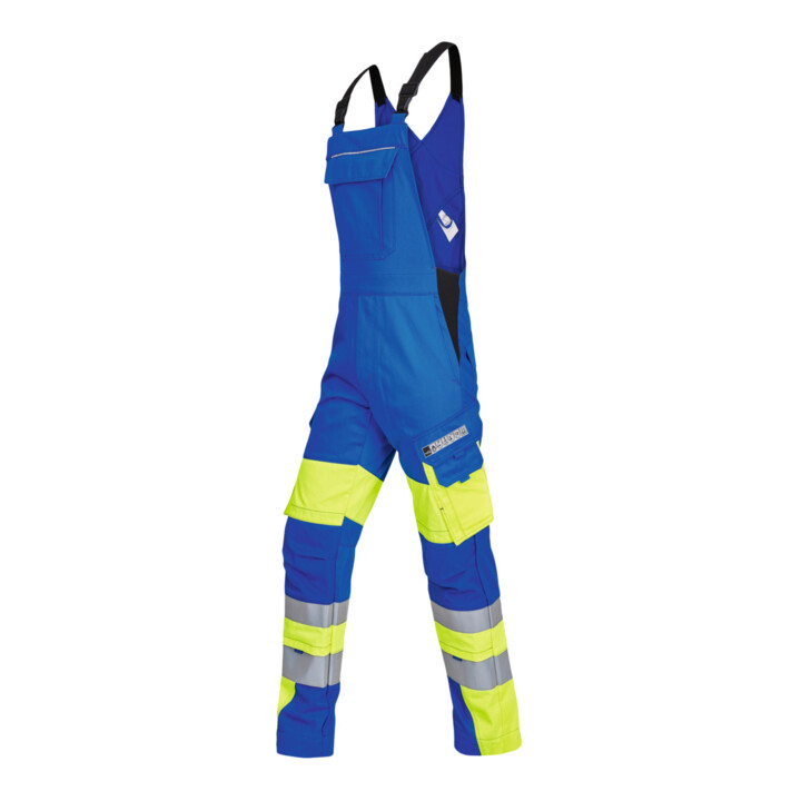 Rofa Latzhose Arbeitshose Multinorm Herren Kornblau Gelb Größe 48 Vis Line B-Ware Rofa Latzhose Arbeitshose Multinorm Herren Kornblau Gelb Größe 48 Vis Line B-Ware von Rofa