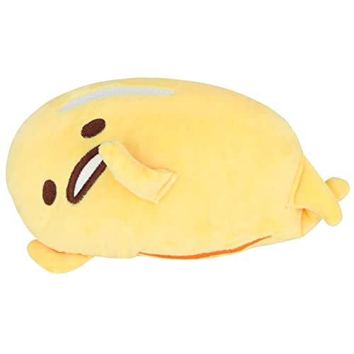 Roffatide Anime Gudetama Auto Nackenkissen Das Lazy Egg Plüsch Auto Kopf Nackenstütze Kissen für Stühle, Fahrsitze, Liegestühle von Roffatide