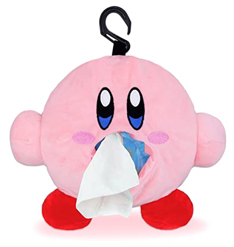 Roffatide Anime Kirby Tissue Box Cartoon Plüschpuppe Tissue Cover Kreativer Papierhalter Serviettenbox Papieraufbewahrung für Auto Zuhause Badezimmer von Roffatide