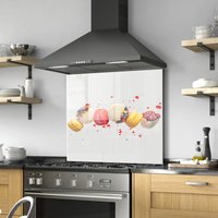 Backsplash Platte, Backsplash, Wandbild, Noodle Board, Küchendeko, Herd Back Cover von RoggmardHomeArt