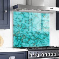 Glasherd Backsplash Panel, Küche Fliese, Schneidebrett, Wandbild, Nudelbrett, Küchendekor, Herd Rückabdeckung von RoggmardHomeArt