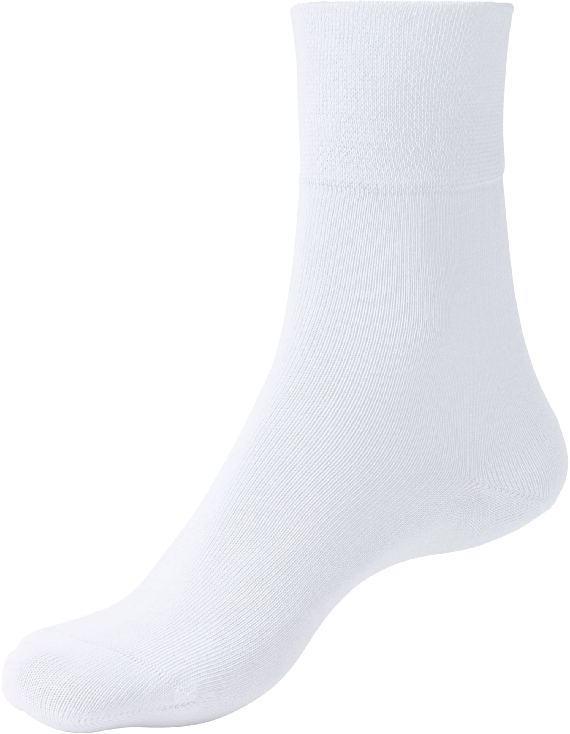 Socken in 6x weiß von H.I.S von H.I.S