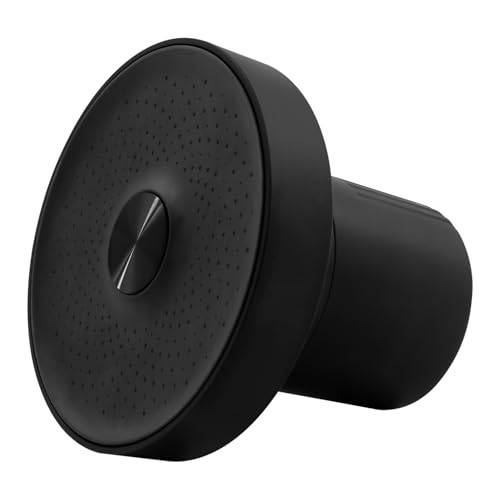 Hochwertiger Filter-Duschkopf, Schwarzer Duschkopf mit Filter, Hochdruck-Handbrause, Geeignet für Duschrohre mit Standard-0,5-Zoll-NPT-Gewinde von Rogowsen