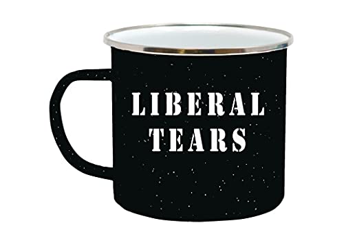 Große, lustige Tasse aus Emaille, Motiv: Liberal Tears Camp, Geschenk, konservative Republikaner Große, lustige Tasse aus Emaille, Motiv: Liberal Tears Camp, Geschenk, konservative Republikaner von Rogue River Tactical