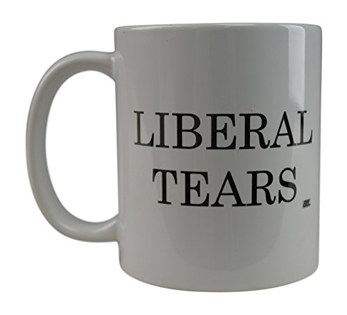 Rogue River Lustige Kaffeetasse, Liberale Tränen, Politische Neuheit, tolle Geschenkidee für Republikaner oder Konservative von Rogue River Tactical